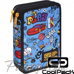 2020 Cool pack Jumper XL Пълен несесер с два ципа Party Time C77243 2020 Cool pack Jumper XL Пълен несесер с два ципа Party Time C77243